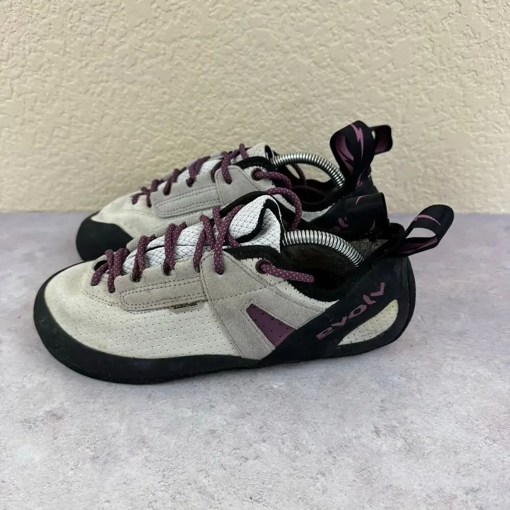 Evolv Elektra Lace Rock Climbing Shoes Womens US 9 EU 40